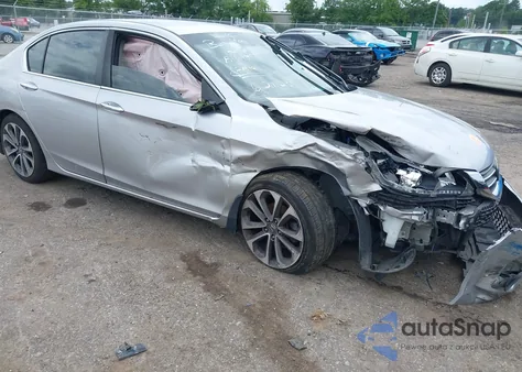 2015 Honda Accord Sport from USA, damaged, VIN 1HGCR2F58FA094439